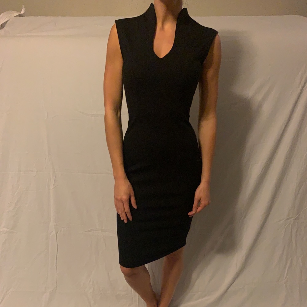 Little Black Midi Dress
